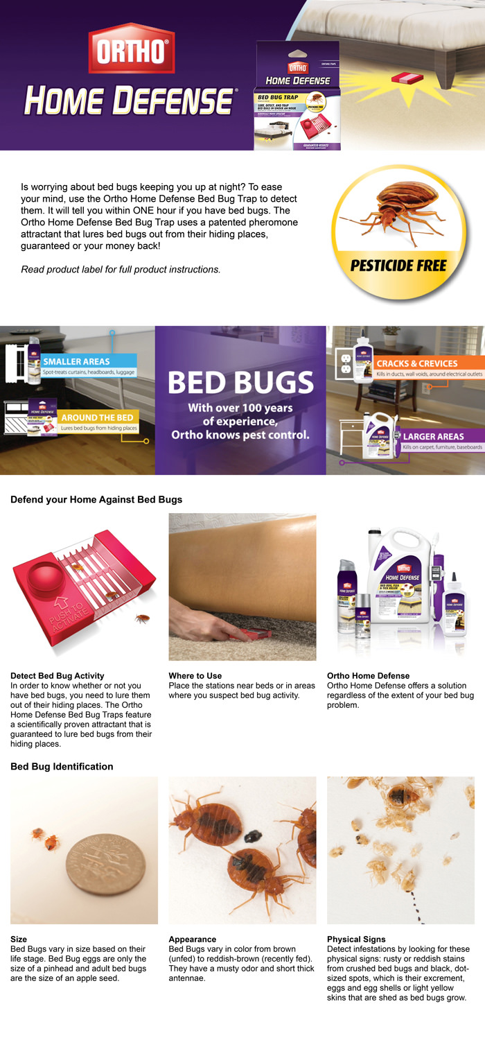 Ortho Ortho Home Defense Bed Bug Trap0465510 The Home Depot